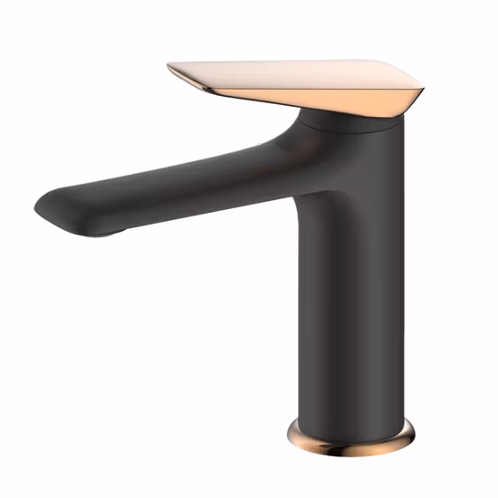 Bathroom Desk Mounted Chrome Matt Black Wash Basin Tap Auto Sensor Touchless Faucet