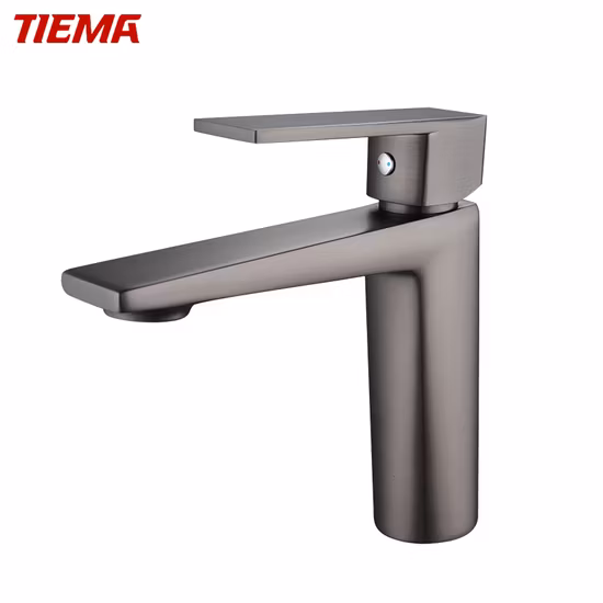 Tiema Sanitary Ware Single Hole Waterfall Water Tap Bathroom Kitchen Brass Mixer Basin Faucet Sample Customization
