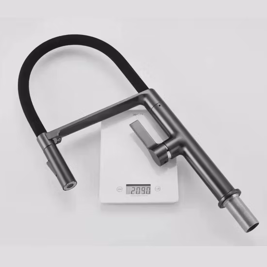Modern Copper Brass Pull out Single Hole Kitchen Bathroom Basin Faucet