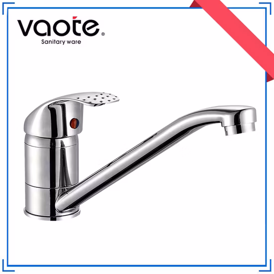 Classic Chrome Brass Wall Mounted Kitchen Sink Faucet for Kitchenroom