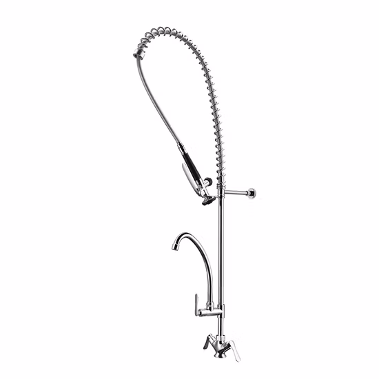 Commercial Pull Down Sprayer Brass High Quality Mixer Kitchen Faucet